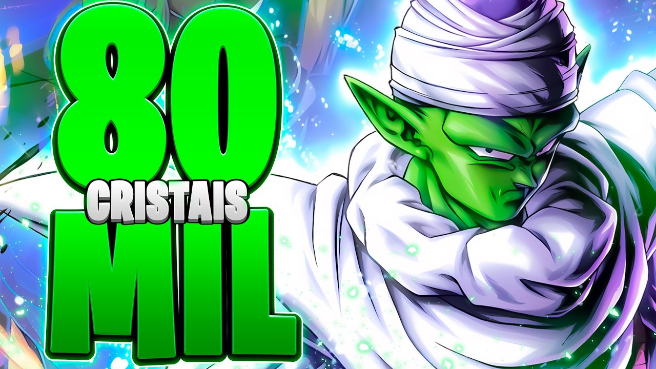 EU GASTEI 80 MIL CRISTAIS NO NOVO KAMI PICCOLO LEGEND! | Dragon Ball Legends
