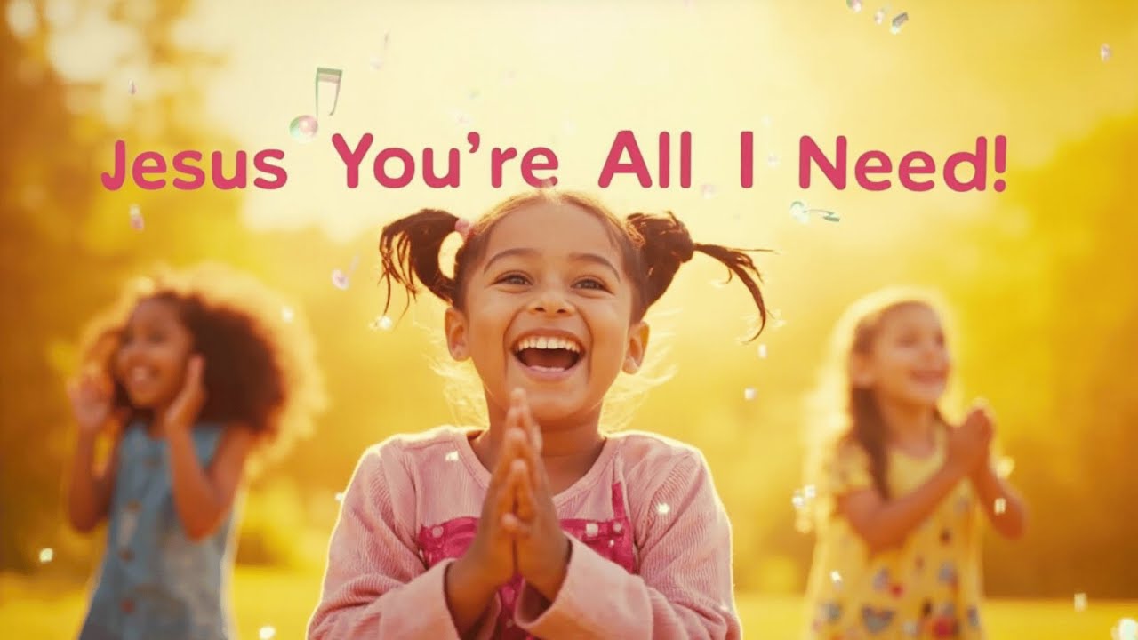 Jesus You're All I Need | Christian Kids Dance & Worship Song | Sunday School Jam