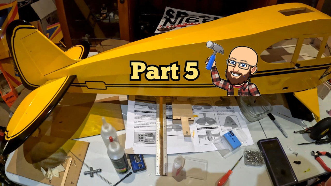 Seagull Model Piper Cub build series Part 5