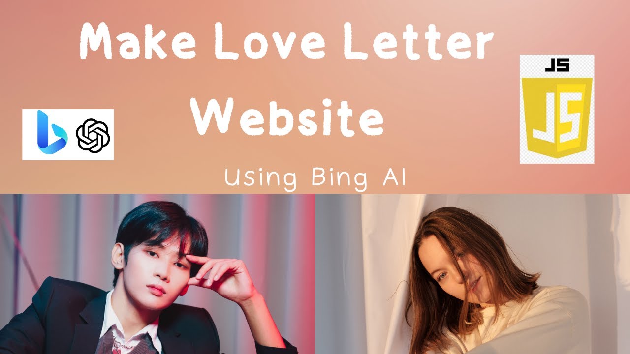 Make Love Letter Website Using Bing AI   #AI #bingai