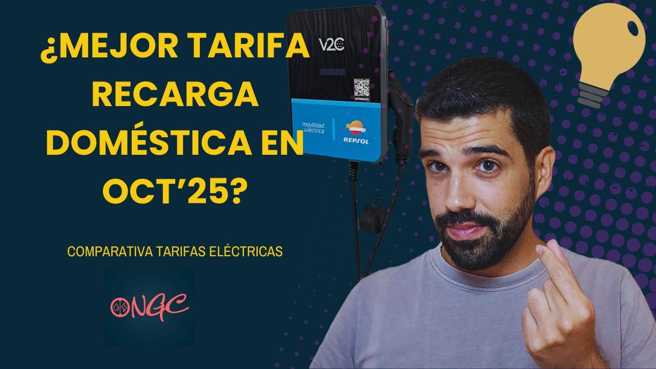 Top Tarifas Eléctricas Octubre 2025: ¡Recarga tu Coche por Menos!