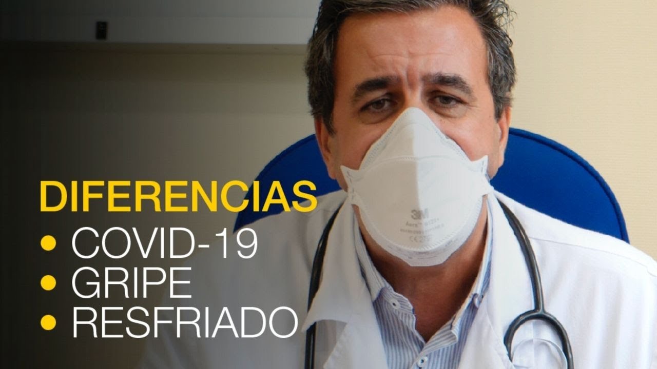 Diferencias entre covid 19, gripe y resfriado común