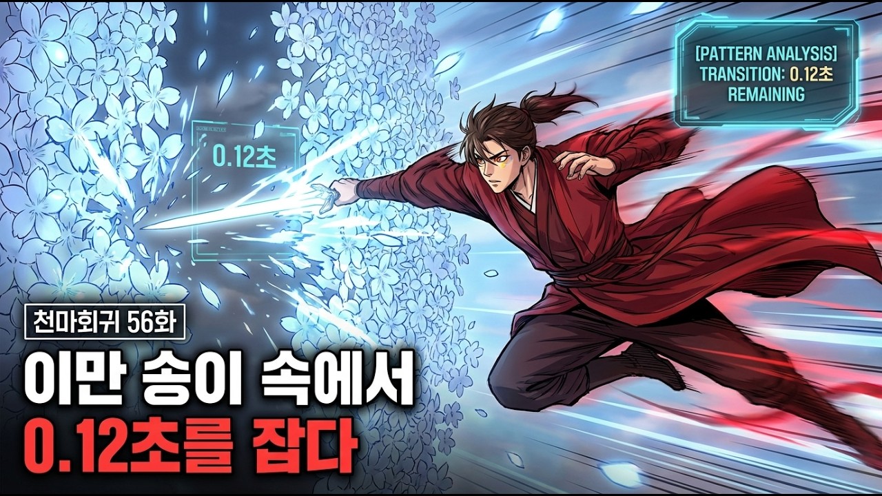 [천마회귀 56화] 만 이천이 이만이 되었다, 하늘이 꽃으로 사라졌다