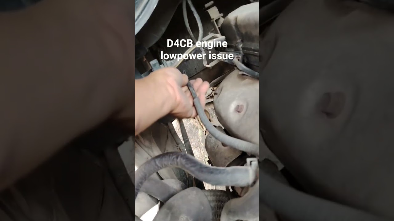 Hyundai D4cb low power issue