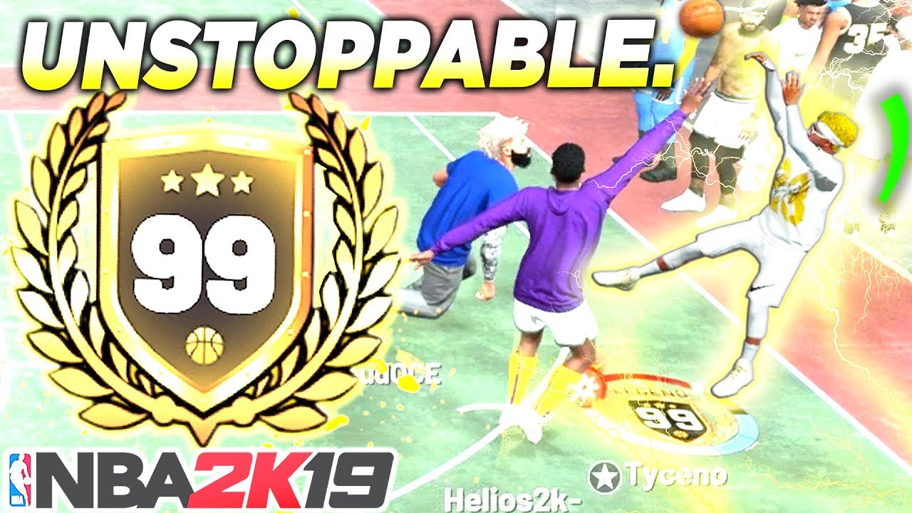 99 OVERALL Pure Shot Creator is UNSTOPPABLE in NBA2K19