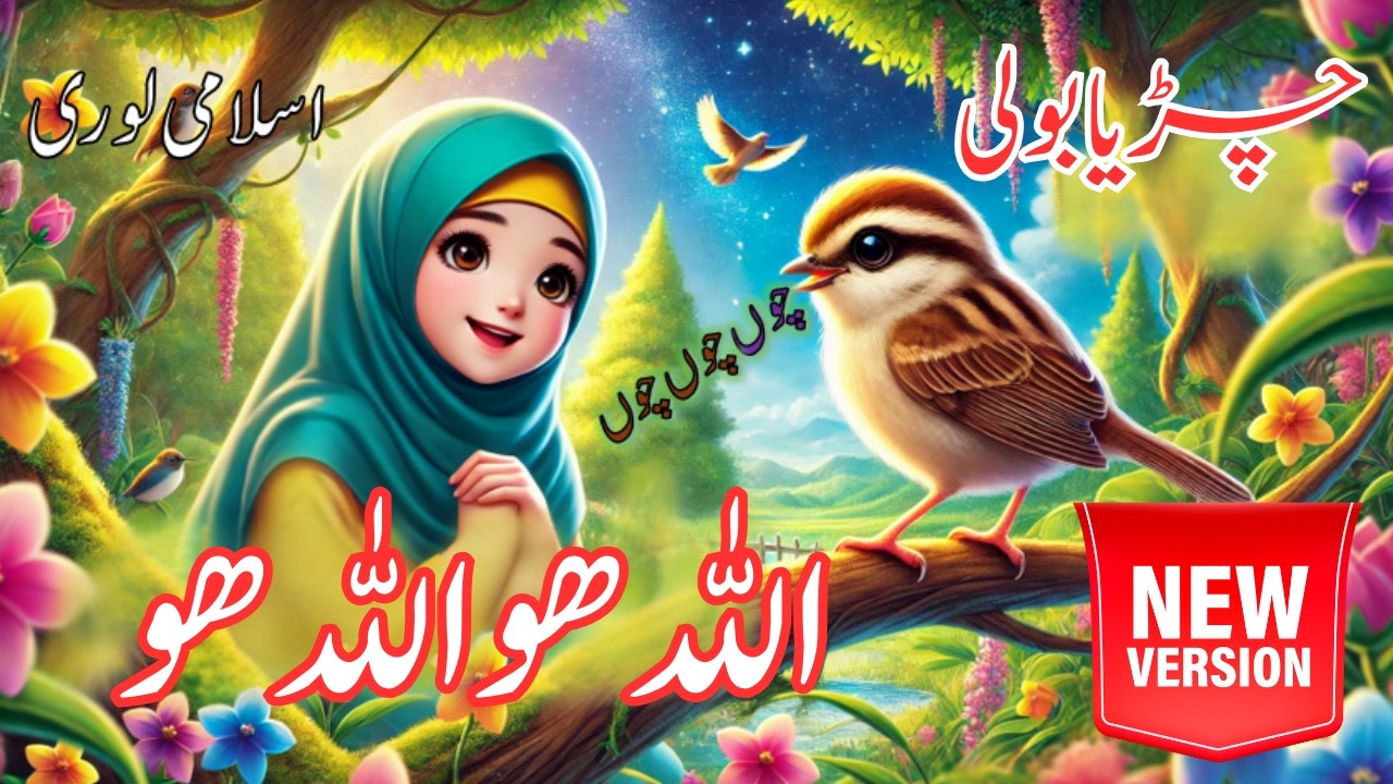 Chirya Boli Chu Chu (Part 2)| Allah Hoo Nasheed |Islamic Nursery Rhyme & Poem @SunshineStories4Kids