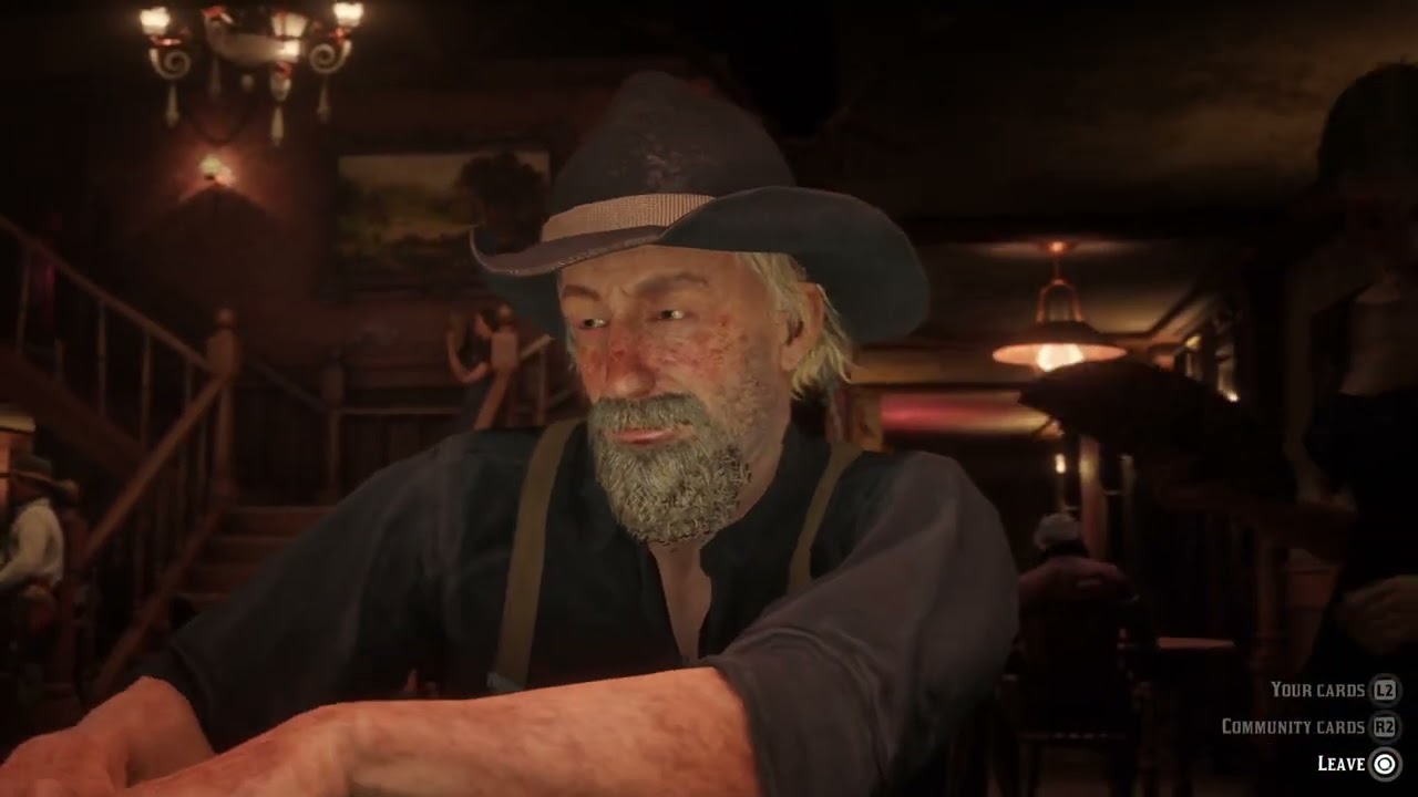 Red Dead Redemption 2 - Texas hold'em
