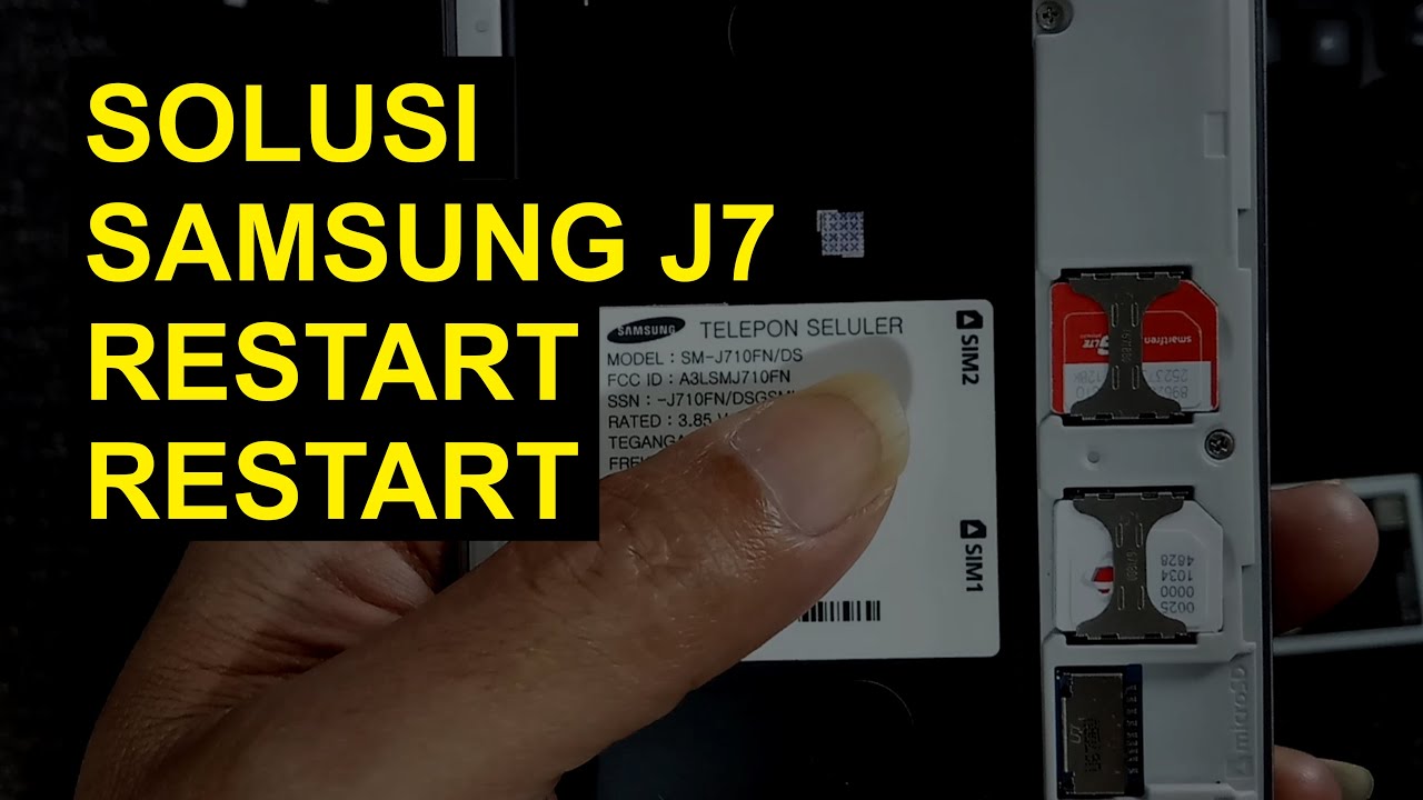 Solusi HP Samsung Restart Terus | Cara Flash Samsung Galaxy J7 2016 SM-J710FN