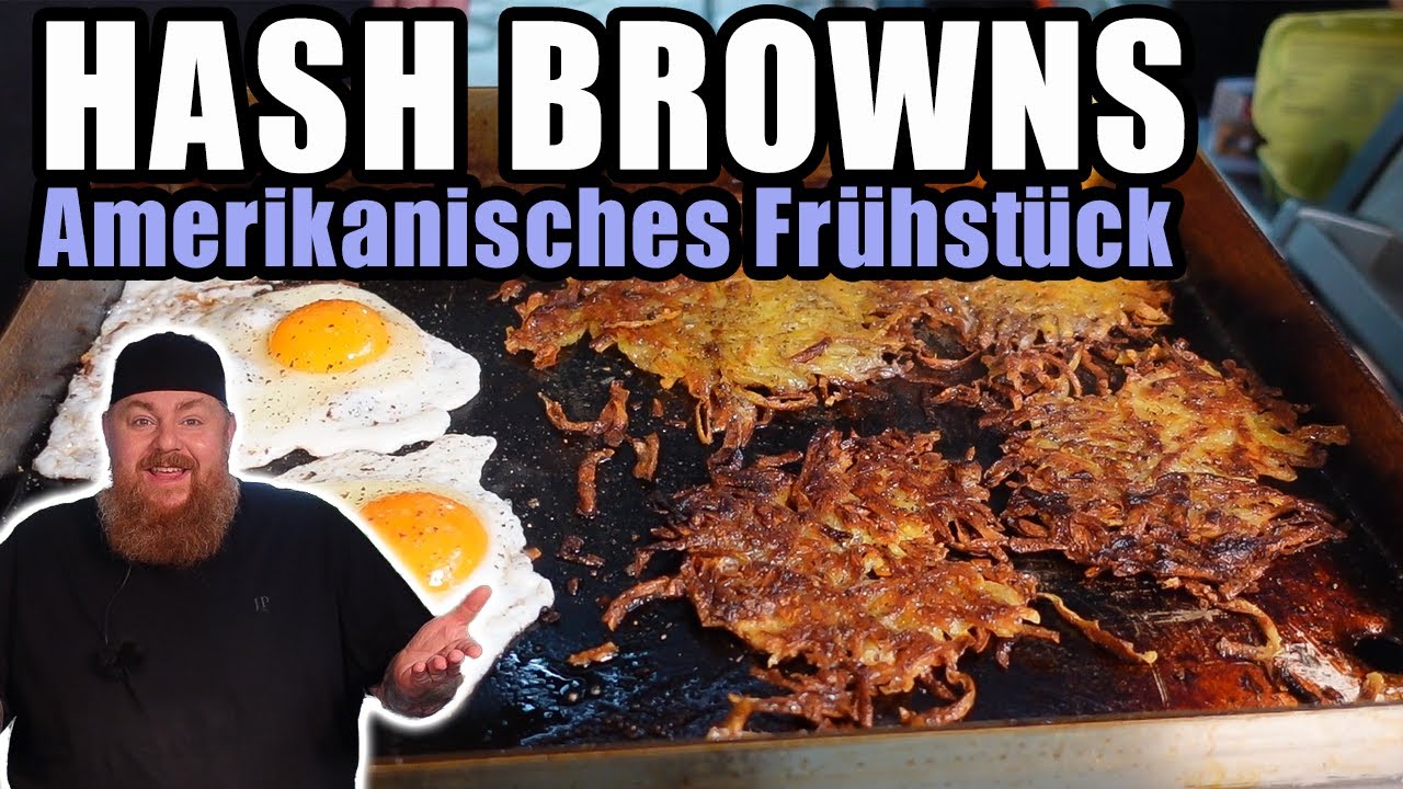 Hash Browns zum amerikanischen Frühstück - BBQ & Grillen für jedermann