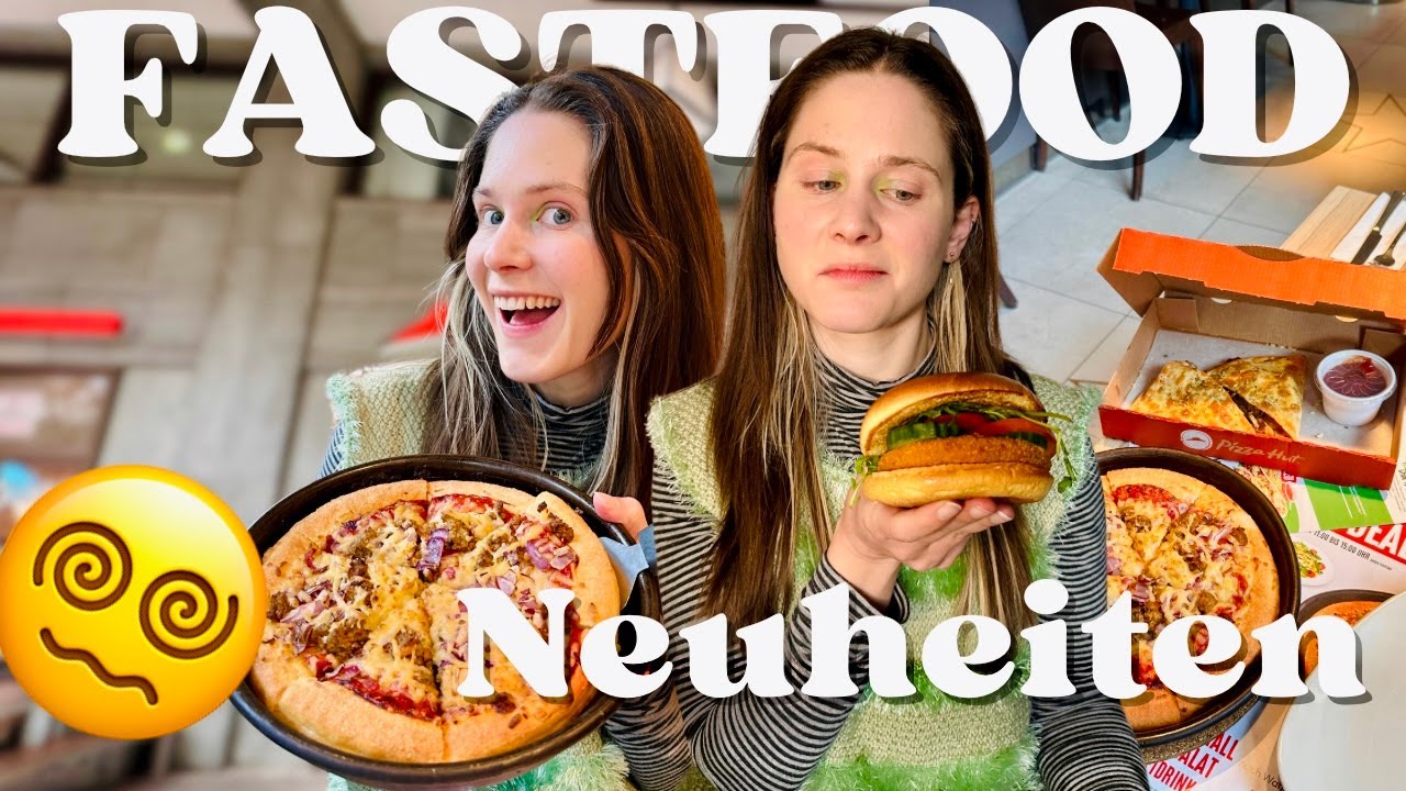 WIE schmecken die FASTFOOD🍕🍔NEUHEITEN✨im Veganuary?!🌱(Pizza Hut, Burger King etc)