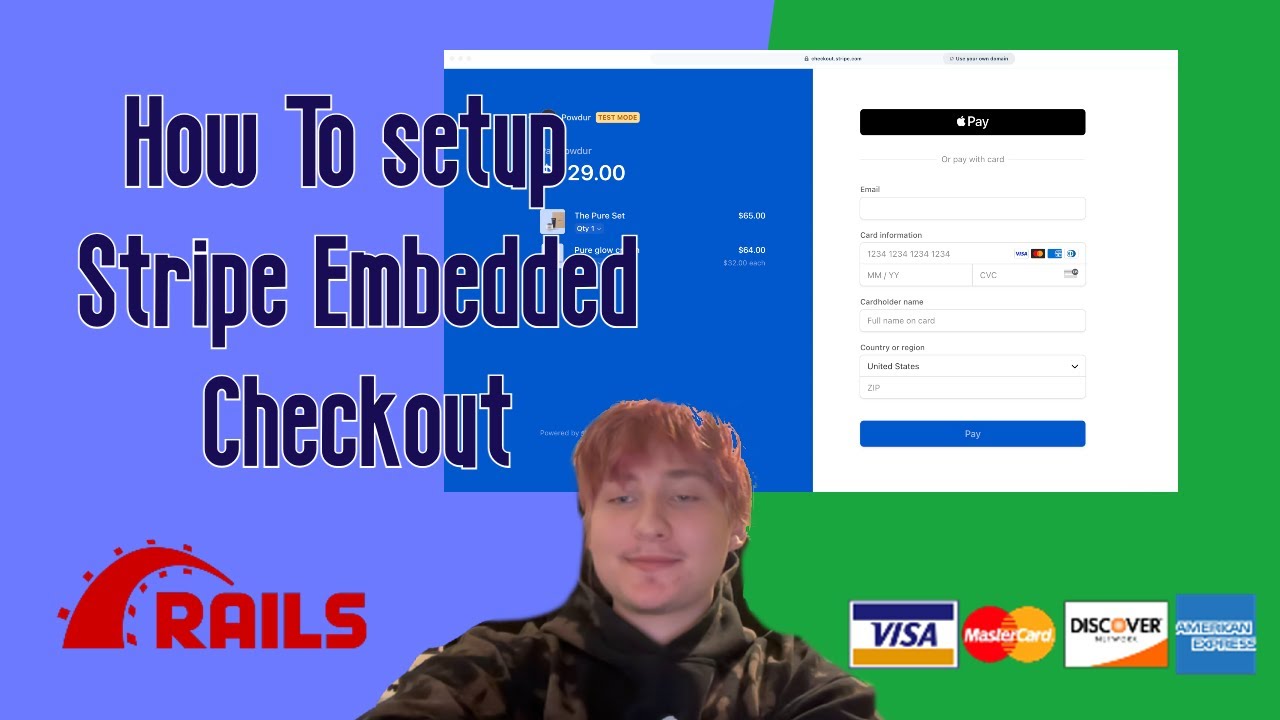 Добавьте Stripe Checkout в приложение Ruby on Rails