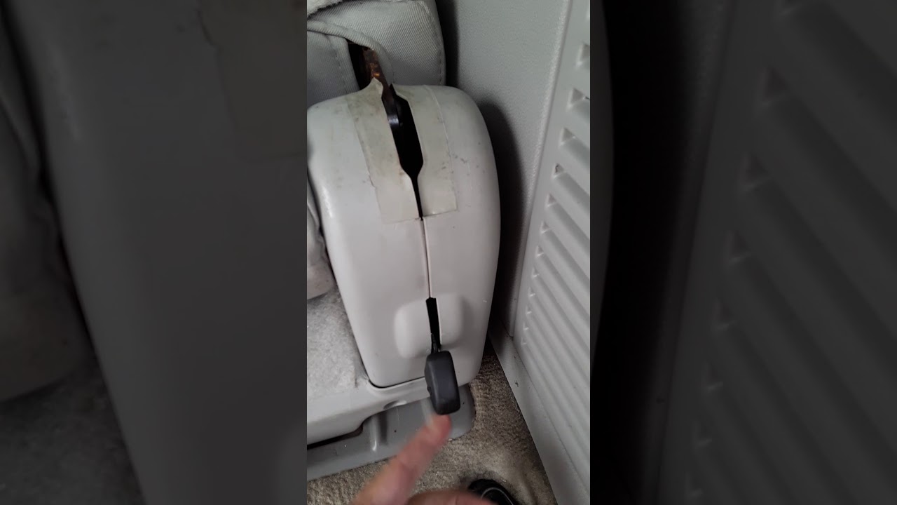 2007 Chevy Tahoe 3rd row seat stuck in upright position