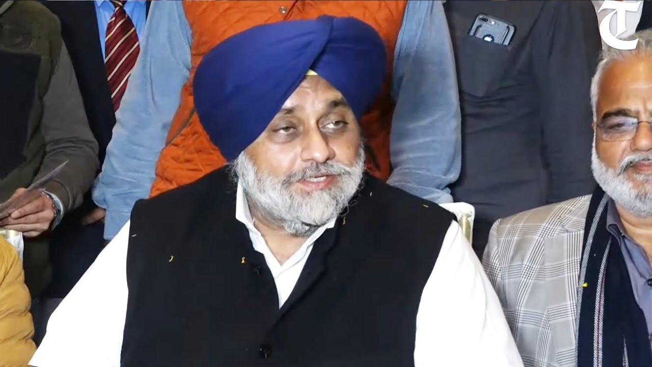 SAD president Sukhbir Badal targets Punjab CM Charanjit Channi, calls him biggest sand mafia