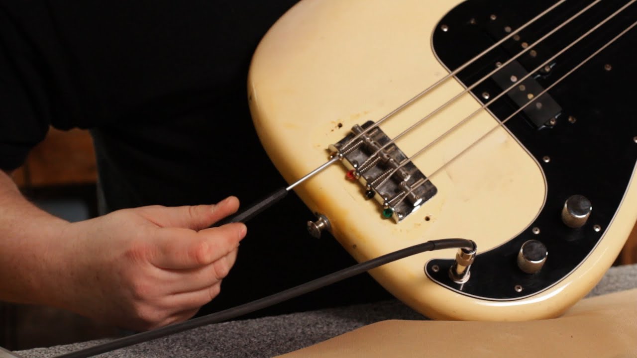 How to Adjust Intonation on a Bass | Guitar Setup