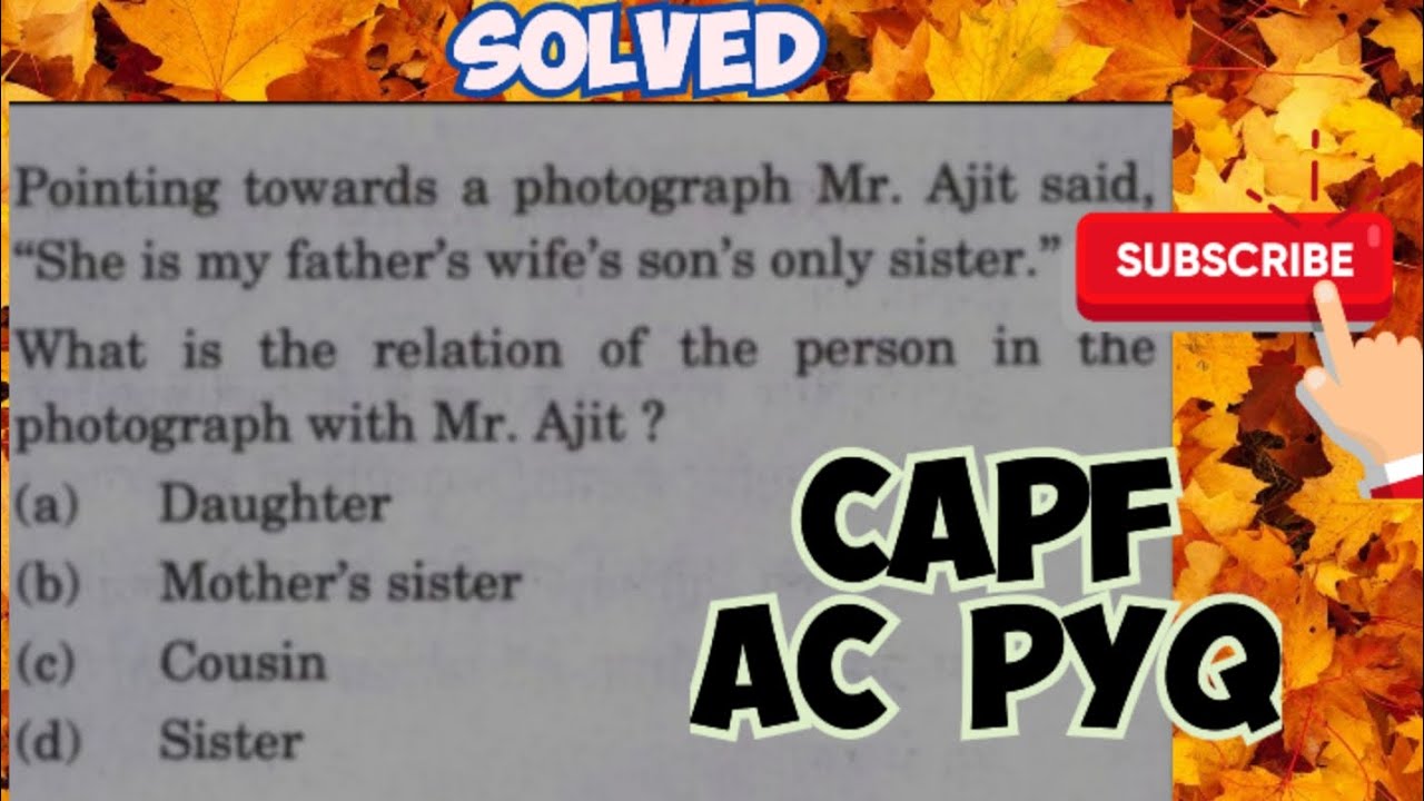 CAPF AC PYQ SOLVED #CAPF #CAPF2025