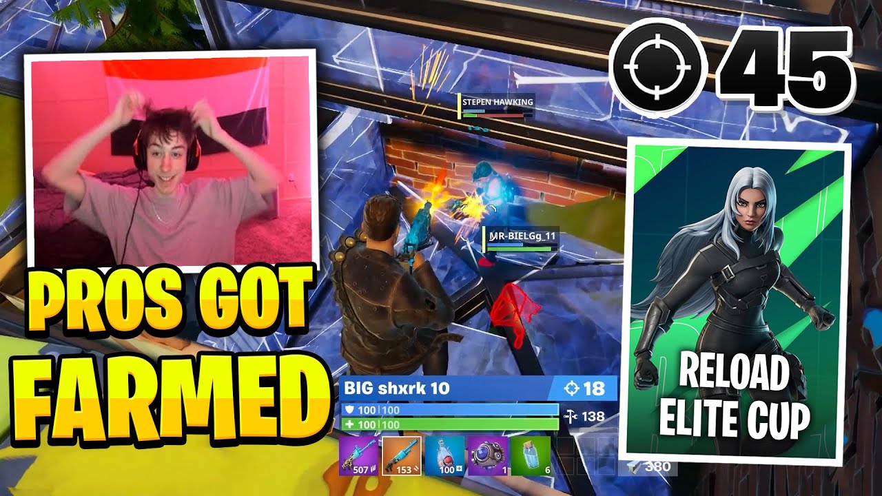 Shxrk HUNTED the Whole Lobby in the Reload Elite Cup