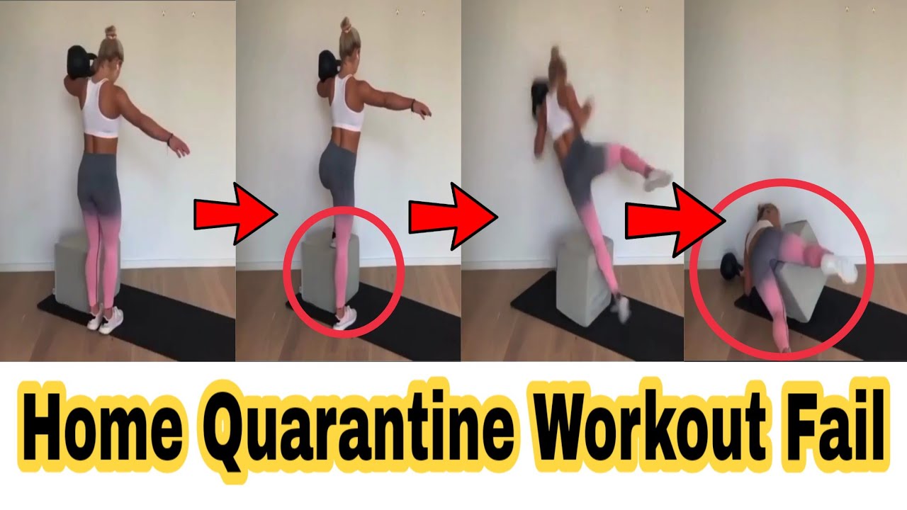 Home Quarantine Workout Fails | Compilation Video | Quarantine Workout Fail | Life Of Vines | LOV