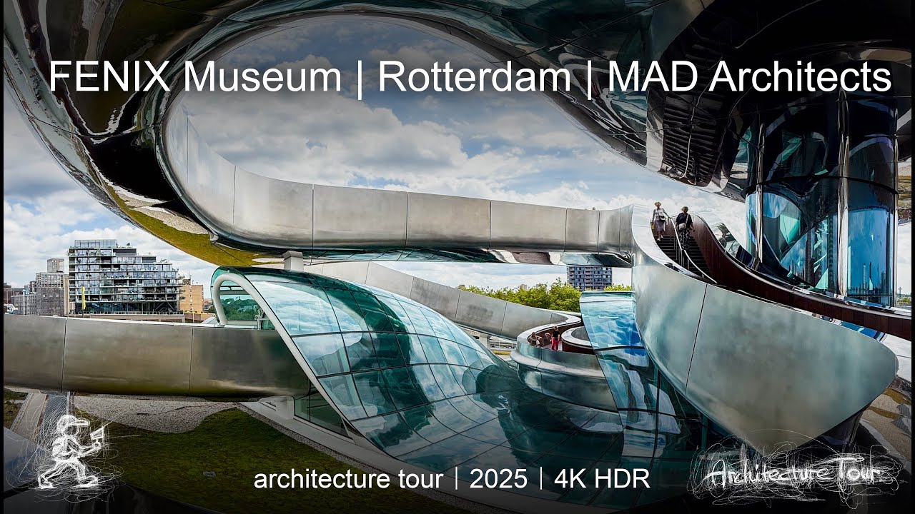 FENIX Museum | Rotterdam | MAD Architects | architecture tour | 4K HDR