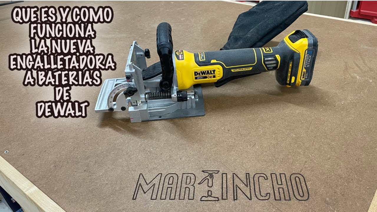 Como Funciona la Nueva Engalletadora a Baterias de Dewalt