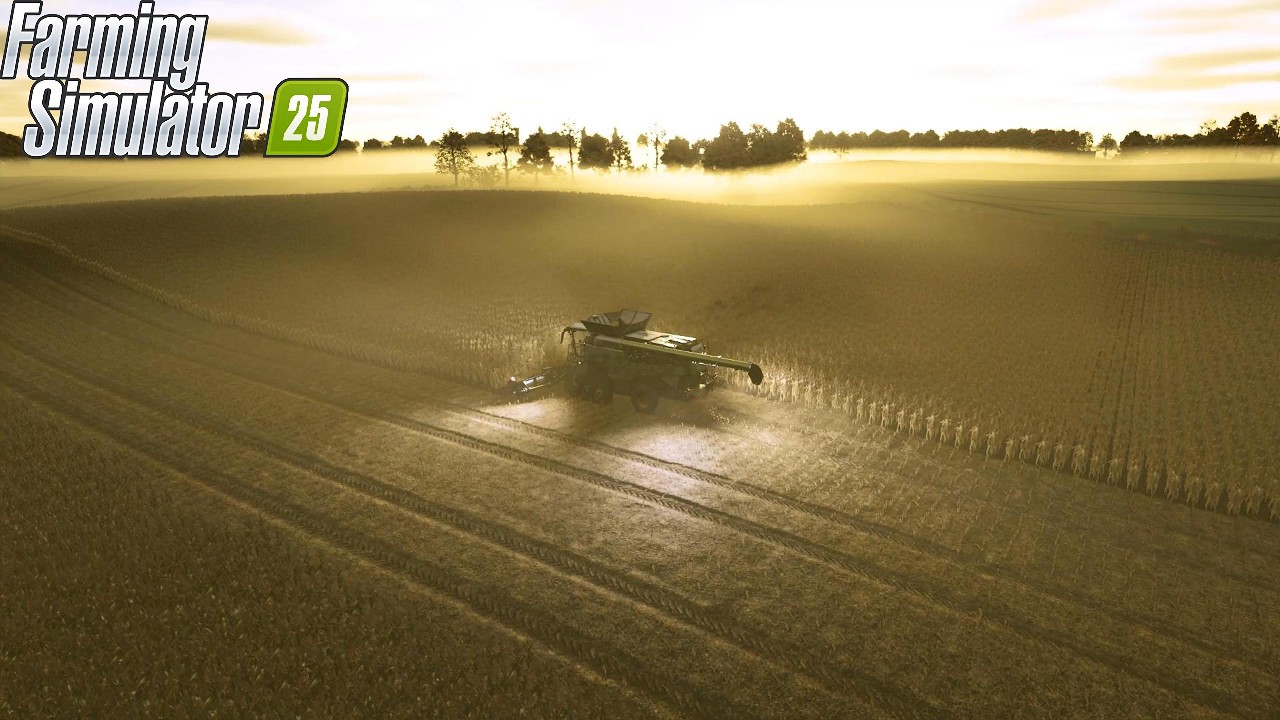 FS25 / Ultimate ReShade Gameplay ( Corn Harvesting) Part 1