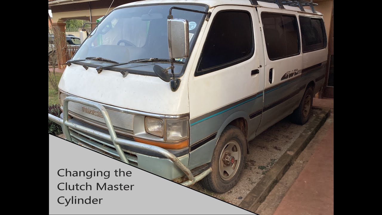 Changing a Clutch Master Cylinder - Toyota Hiace - Uganda Edition