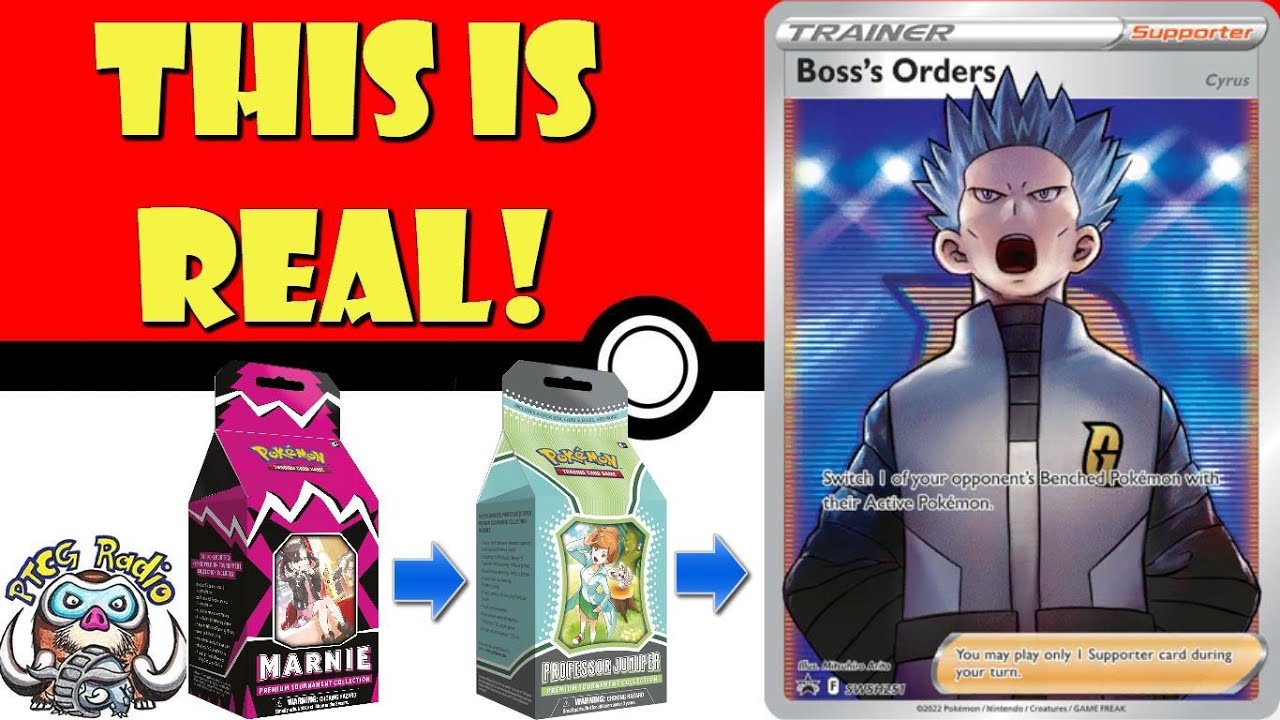 Full Art Boss's Orders Cyrus is Real and Coming Soon! (Surprise Pok&eacute;mon TCG News)