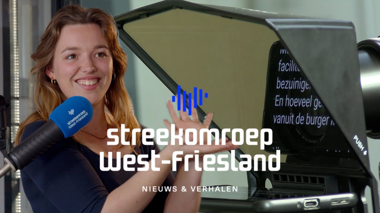 Achter de schermen bij Streekomroep West-Friesland