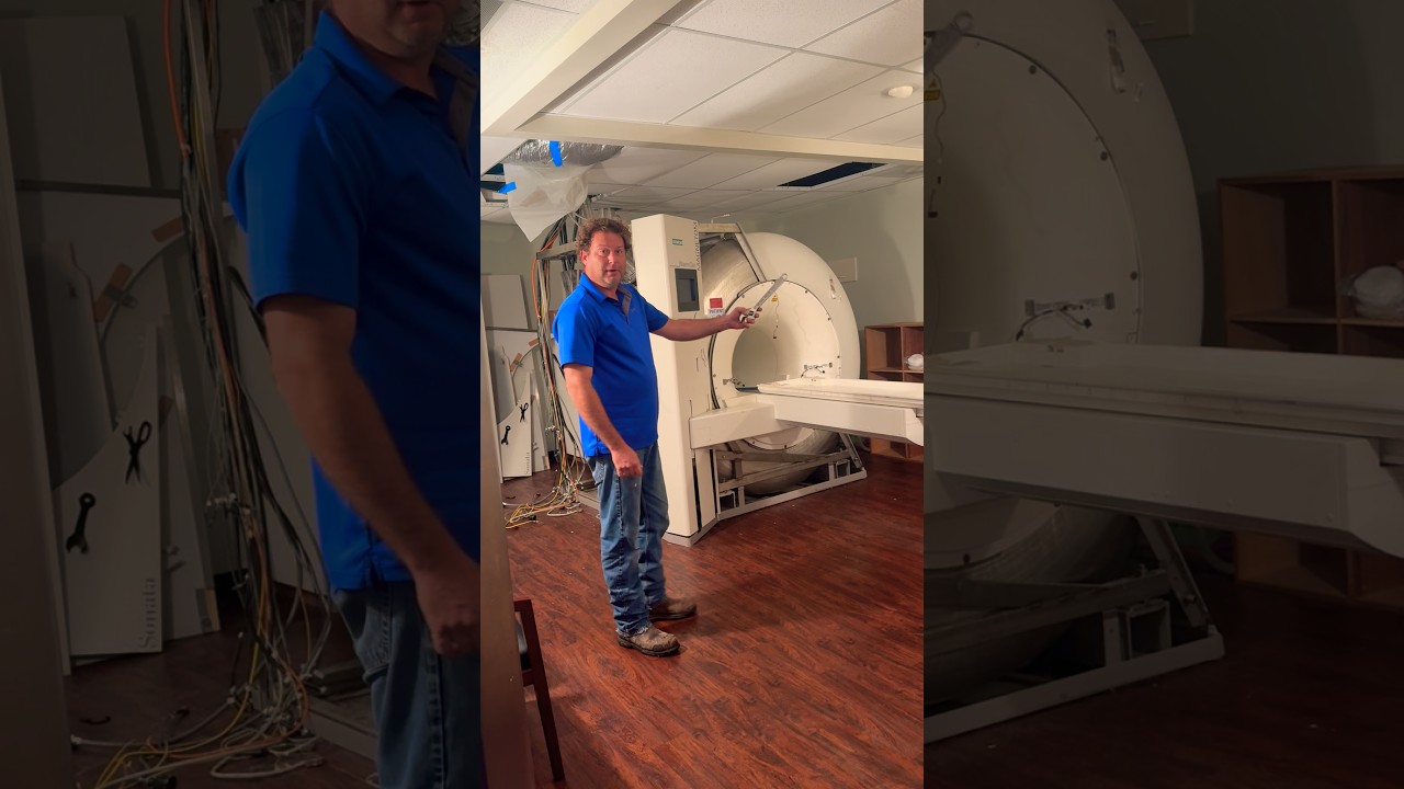 Throwing tools into a MRI. #mri #medical #safety #dangerous