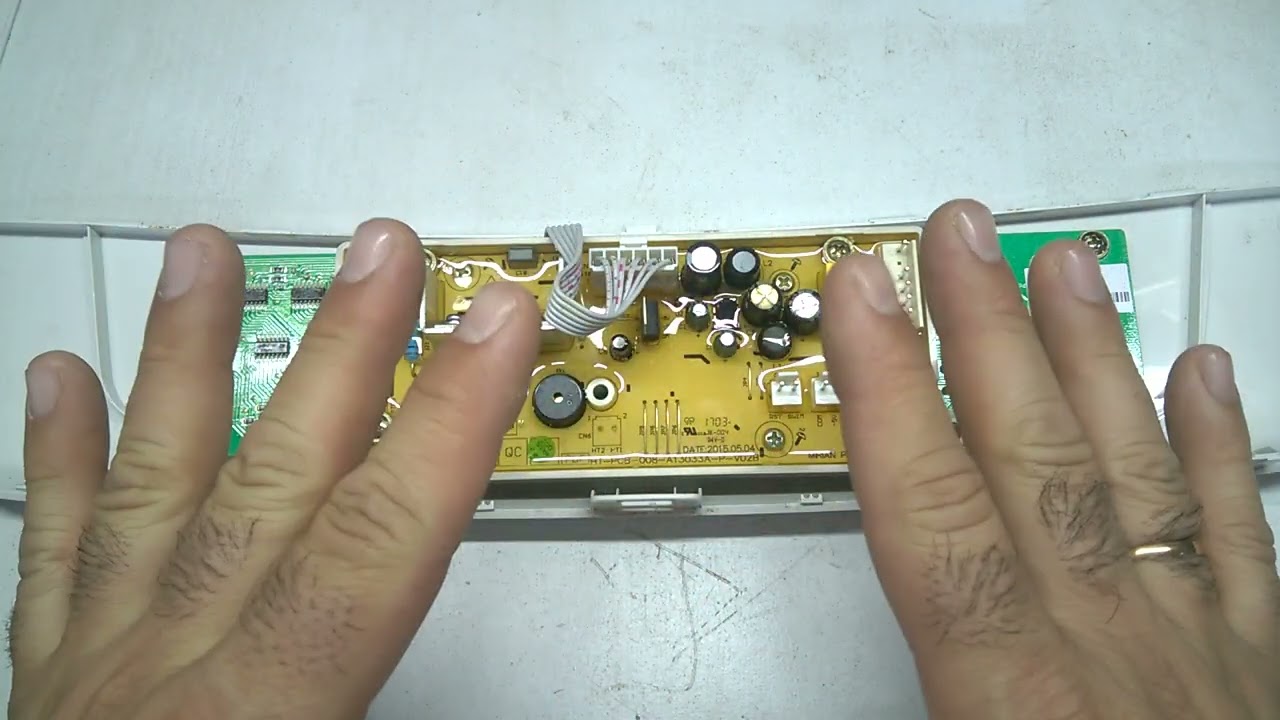 Placa electrónica de lavarropas Electrolux no enciende. Posibles fallas y como localizarlas.