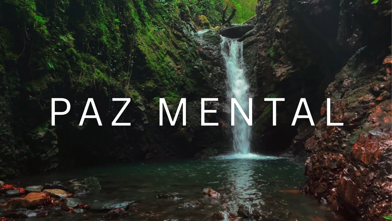 Sana tu mente | Música relajante con cascada para aliviar estrés y ansiedad