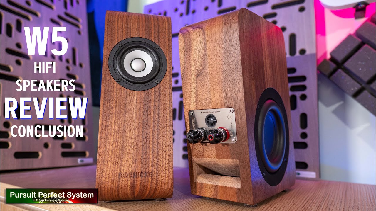 Boenicke Audio W5 HiFi Speakers REVIEW Conclusion #SmallbutVeryCool