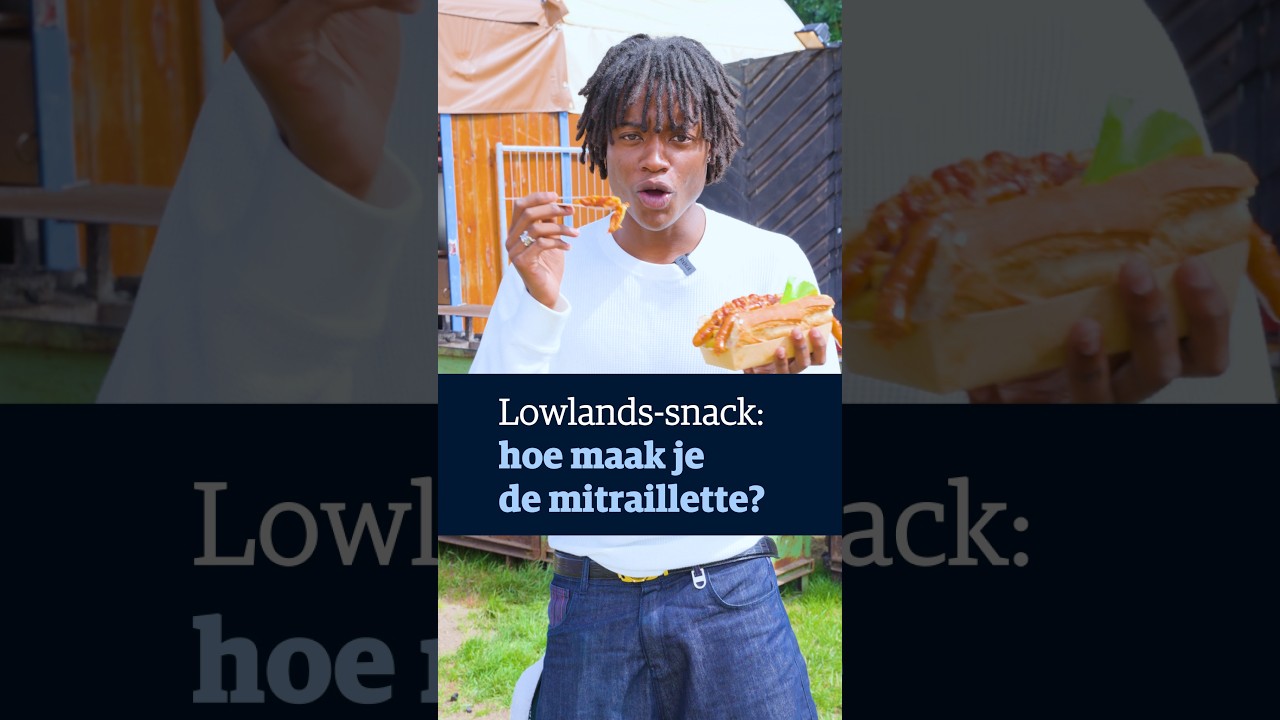 De bekende vette snack op Lowlands: hoe maak je de Mitraillette?