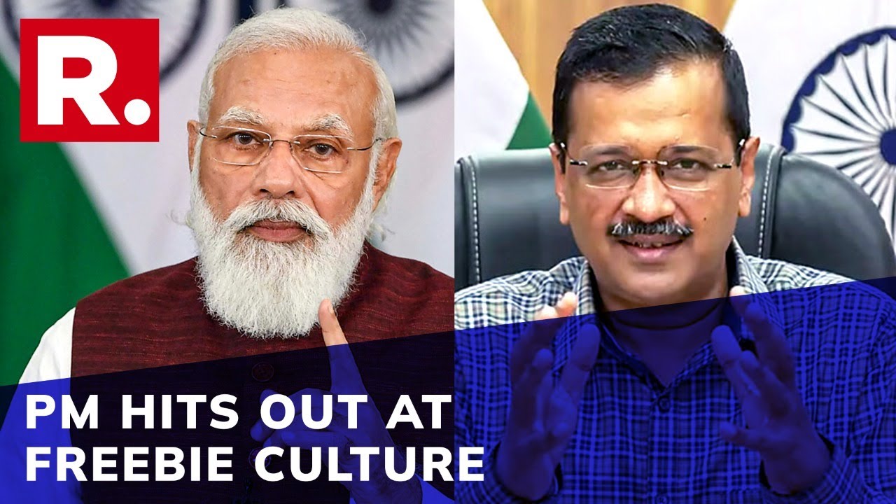 PM Modi Takes Veiled dig At AAP; Asserts 'freebie Culture Not In National Interest'