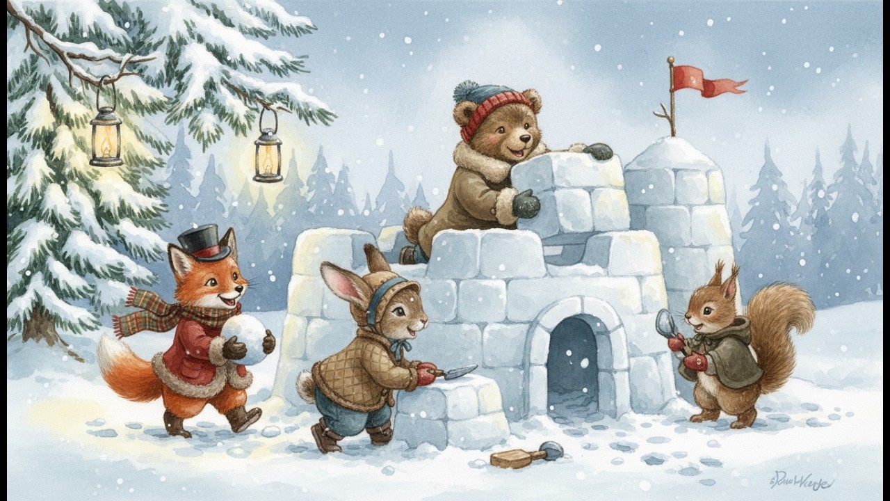 Winter Fun in Northwood | A Storybook Winter Beneath the Lanterns with Music
