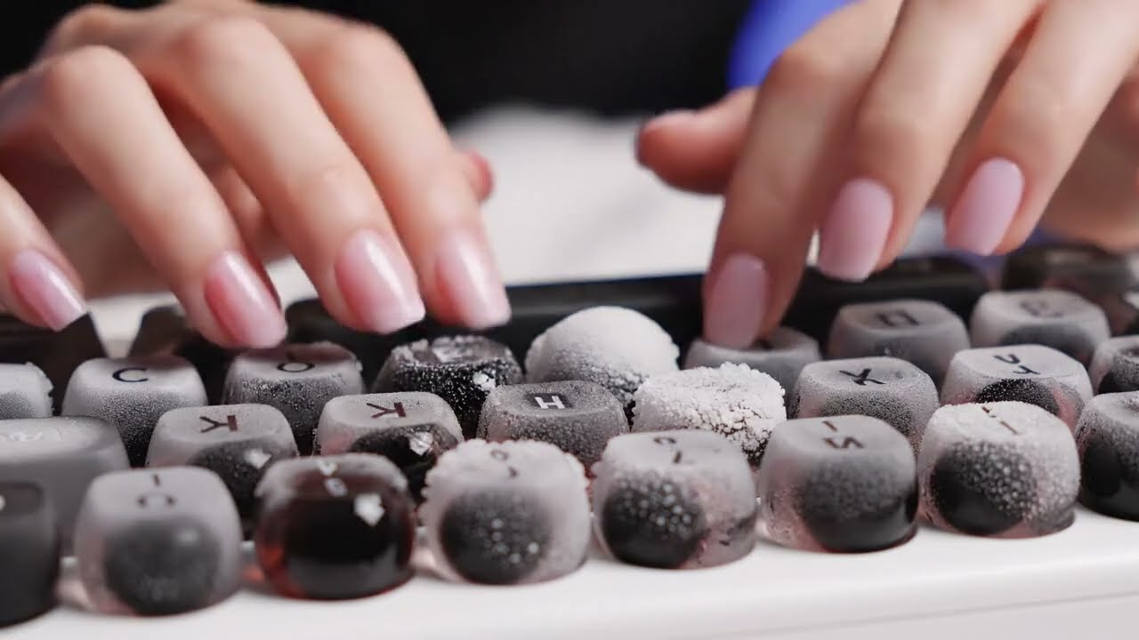 Brain-Freezingly Good: Icy Keyboard Typing Sounds (No Talking)