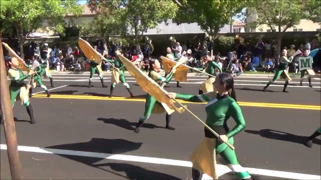 Mission San Jose Warrior Marching Band at the 2024 Franklin Invitational Band Review