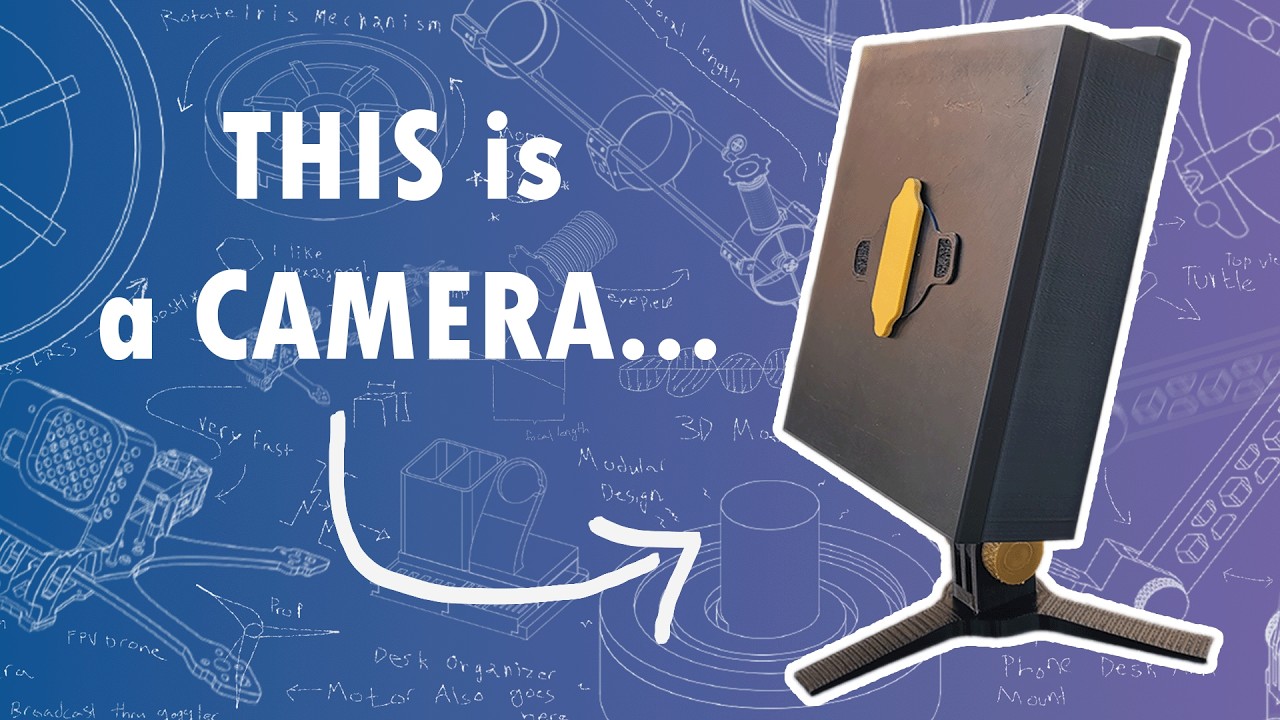 How I 3D Printed a Pinhole Camera