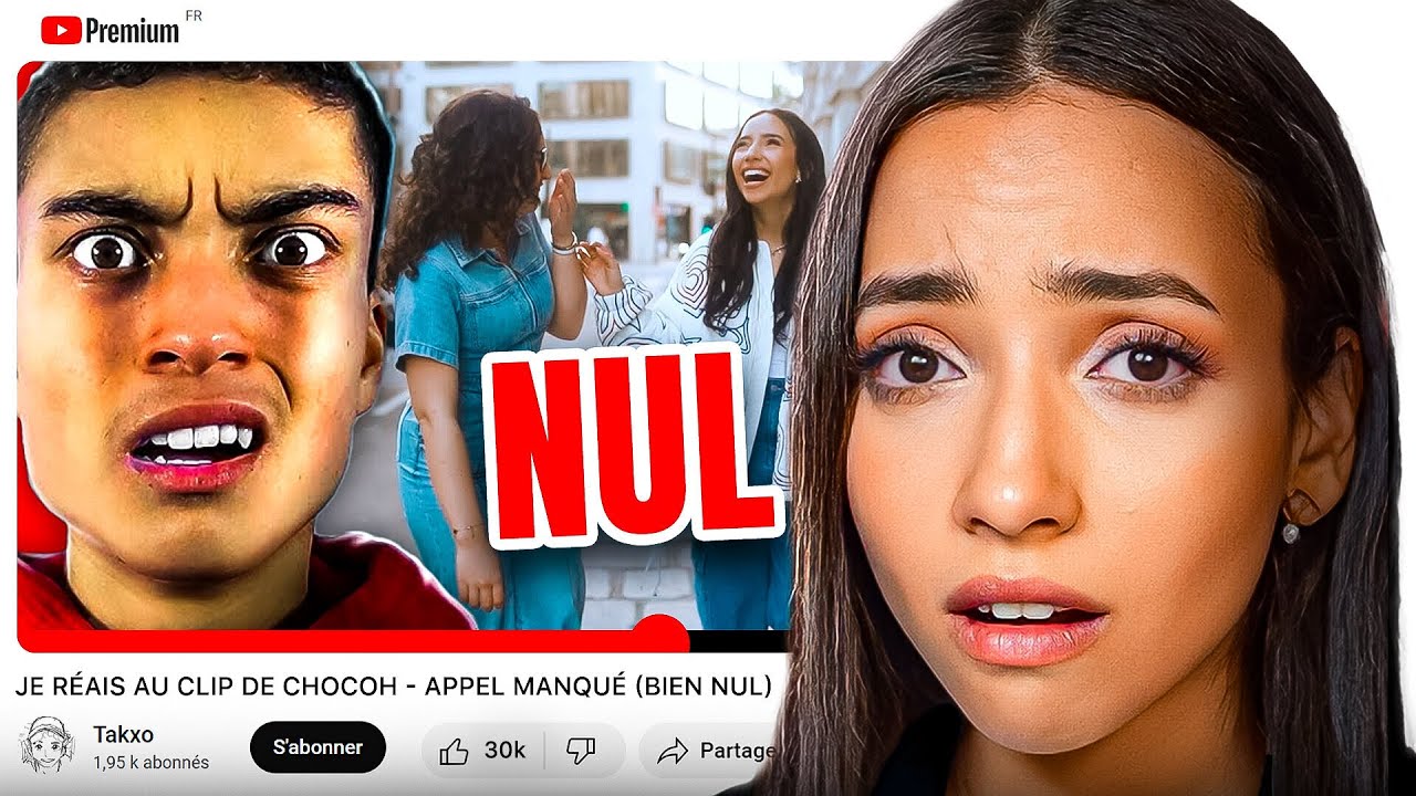 JE RÉAGIS À VOS CRITIQUES SUR MON CLIP 