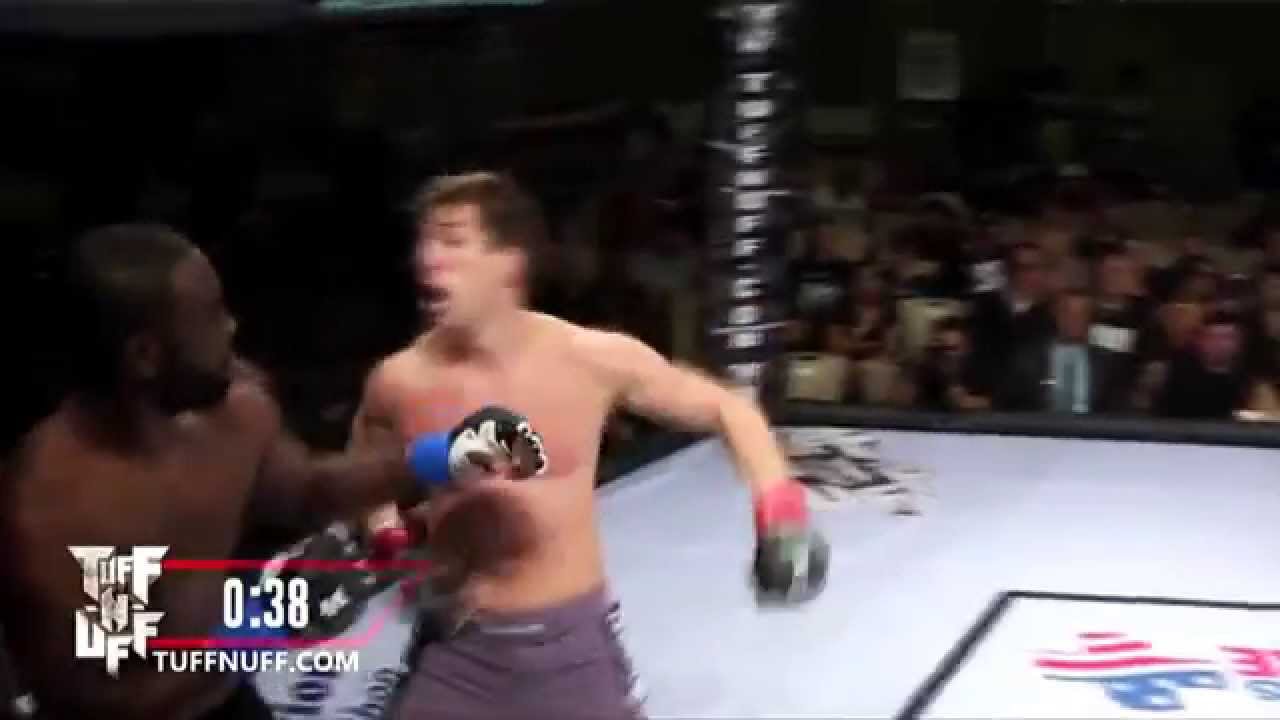 Spencer Lazara delivers stone cold knockout in MMA debut in TuffnUff w/ Slow Motion