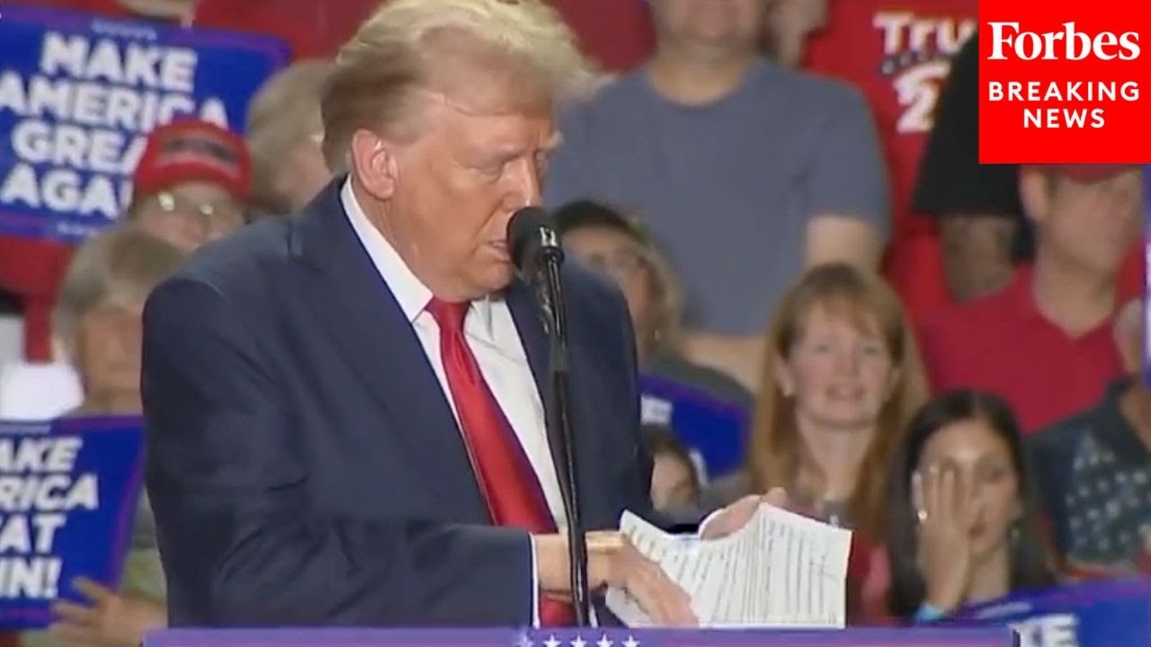 'Does Anybody Want To Hear It?': Donald Trump Reads A Poem Called 'The Snake' At A Rally