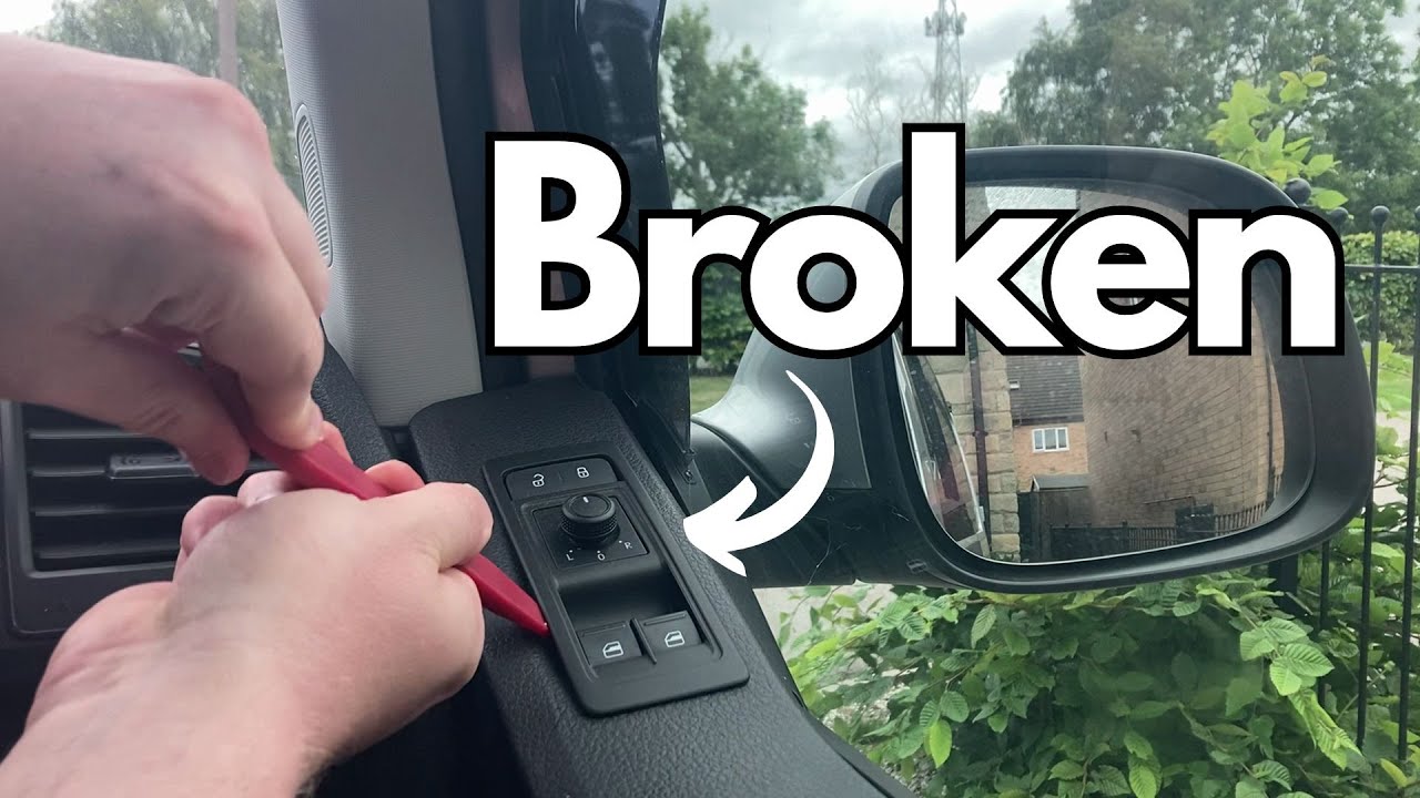 How to replace electric window switches | VW T6 Transporter