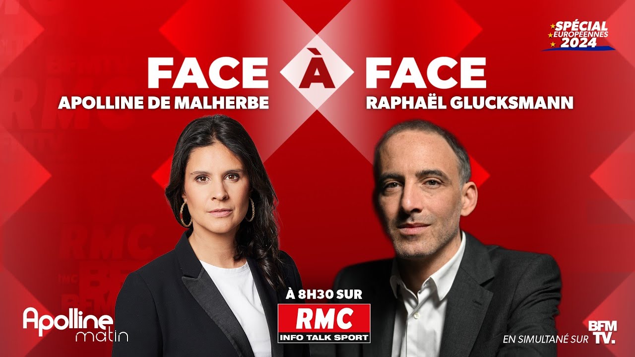 🔴 DIRECT - L'intégrale de l'interview de Raphaël Glucksmann, tête de liste PS/PP aux élections eu...