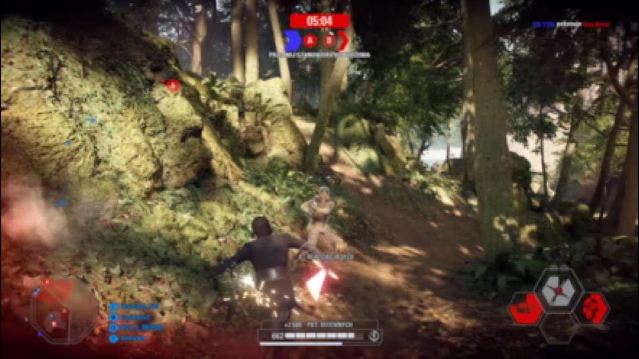 Star Wars Battlefront 2 - KYLO REN KILLSTREAK (on Takodana)