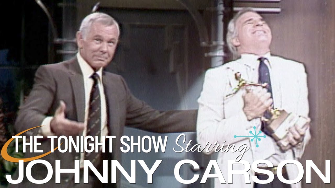 Steve Martin Pre-Records His Oscar Acceptance Speech | Carson Tonight Show