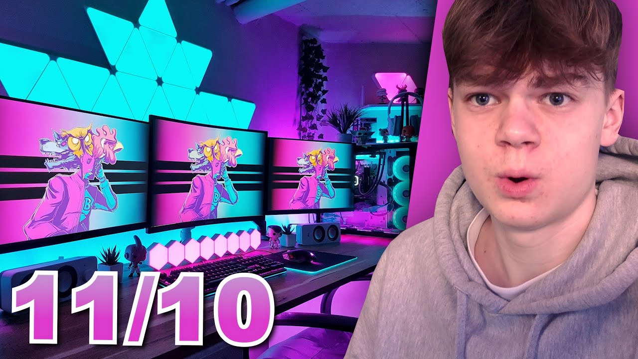 Dieses GAMING SETUP ist eine 11/10