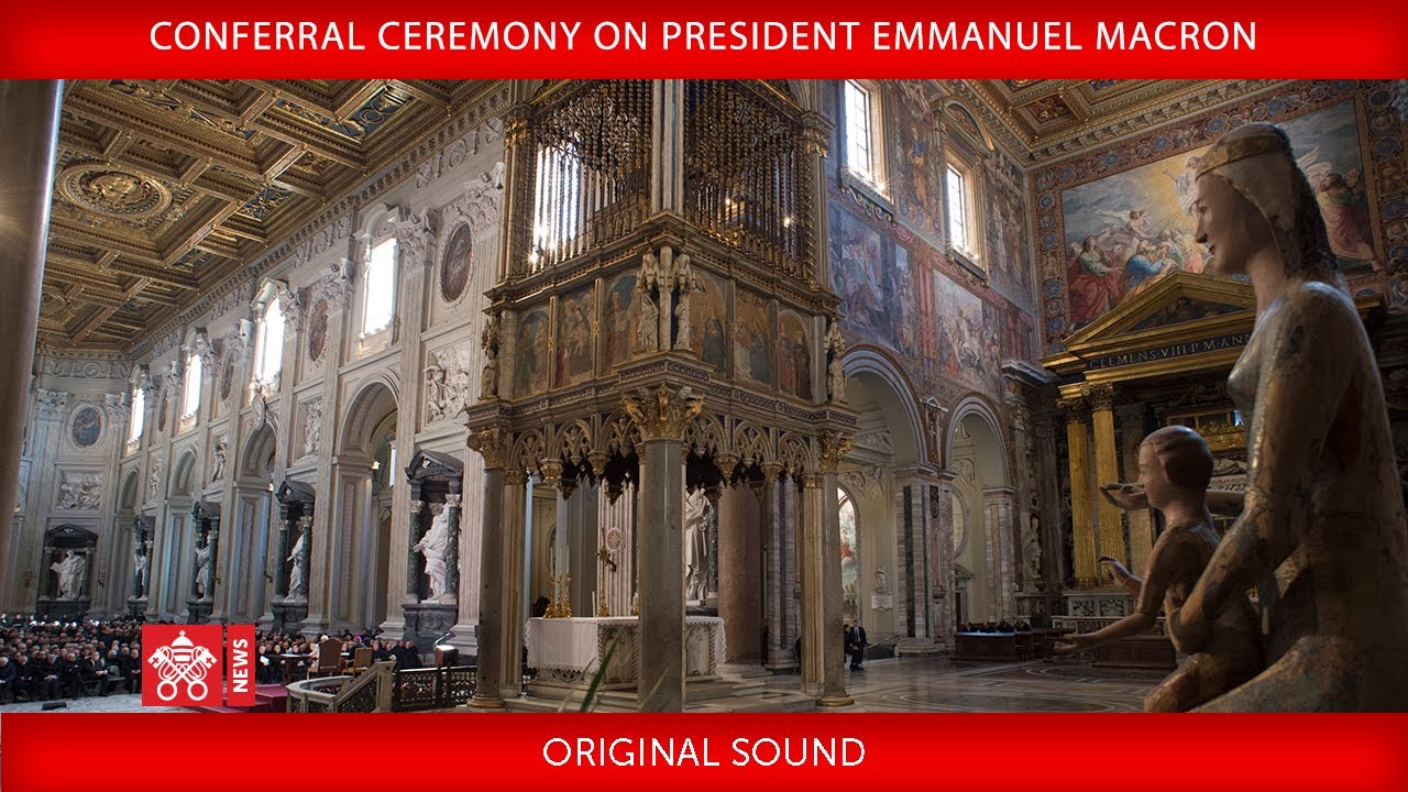 Conferral Ceremony on President Emmanuel Macron 2018-06-26