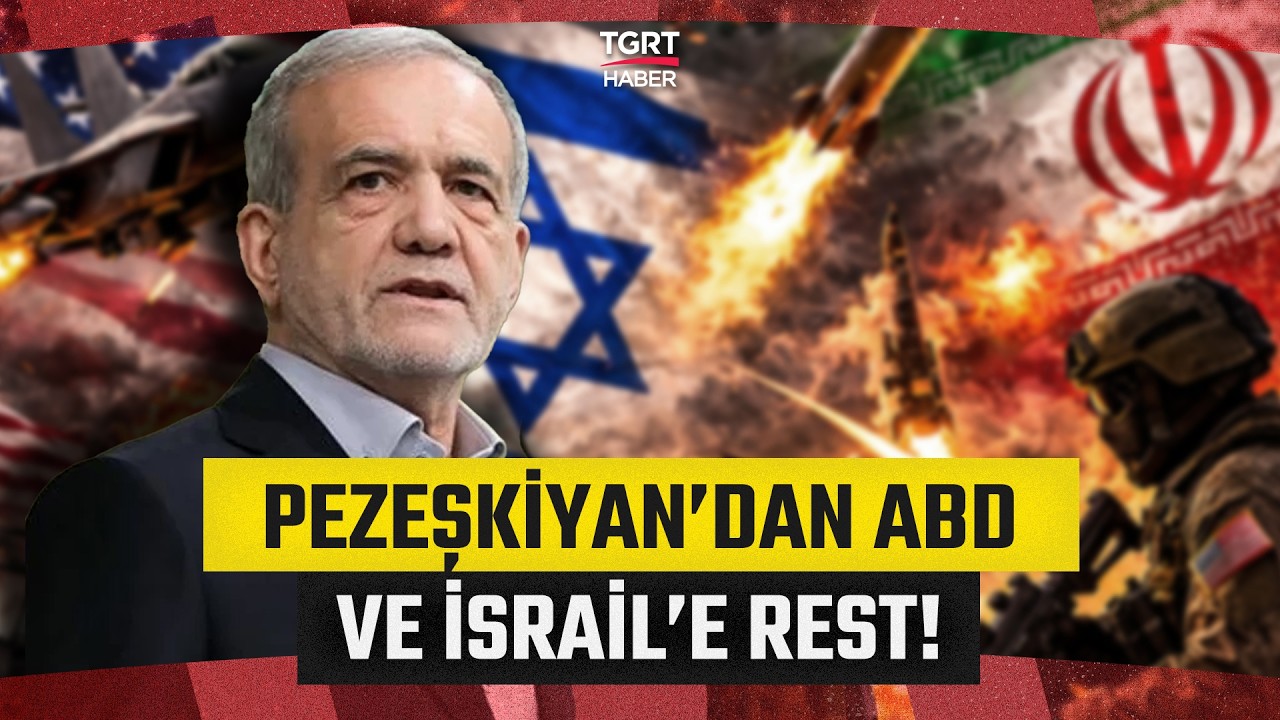 İran Cumhurbaşkanı Pezeşkiyan Resti Çekti: Kimse Hayale Kapılmasın! - TGRT Haber