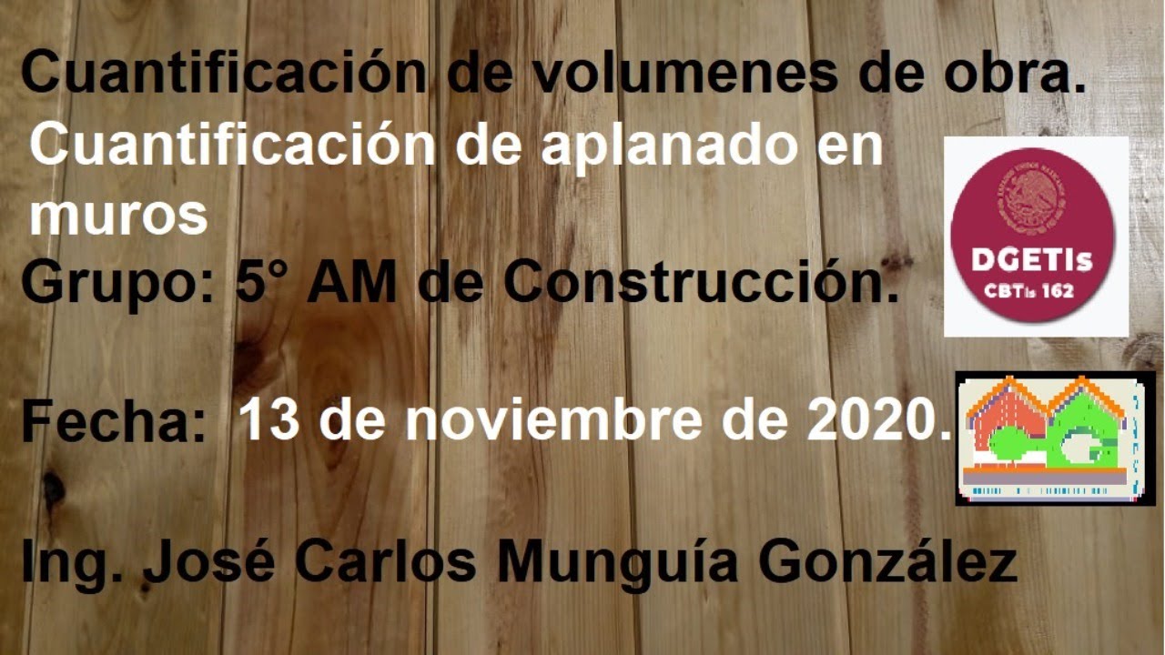 Cuantificación de aplanado en muros.