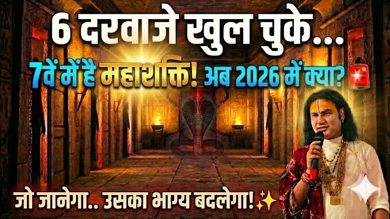  2026  में  6 दरवाज़े खुल चुके हैं… 7वां खोला तो मौत? 2026 का बड़ा संकेत! क्या दुनिया तैयार है ?