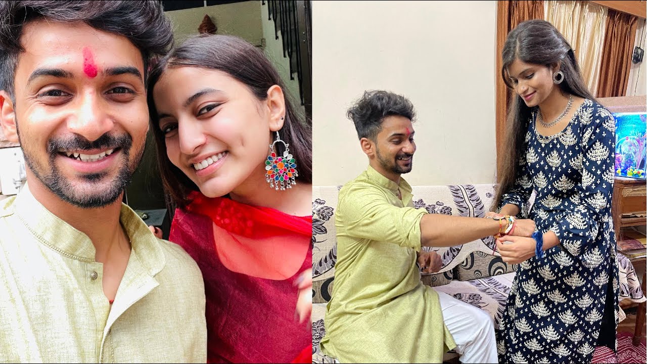 Sisters ke sath pehla vlog , Happy Rakshabandhan❤️